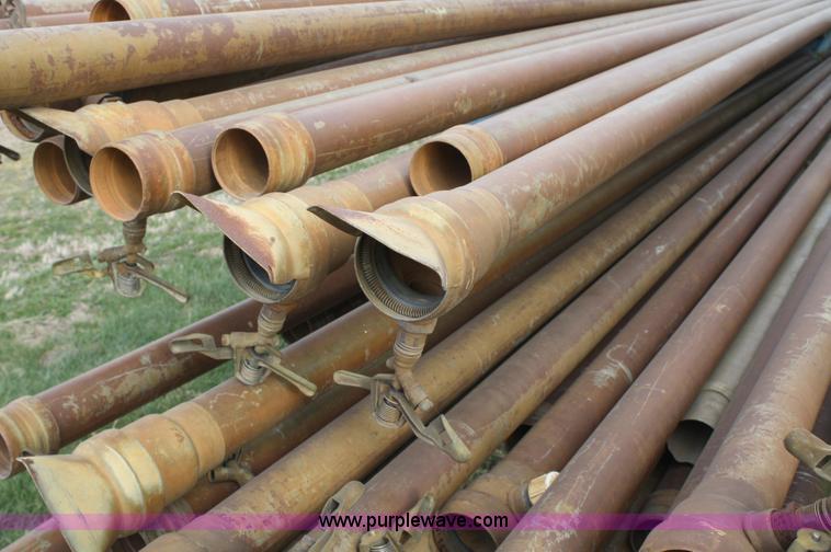 image for item 4907 Irrigation pipe and trailer