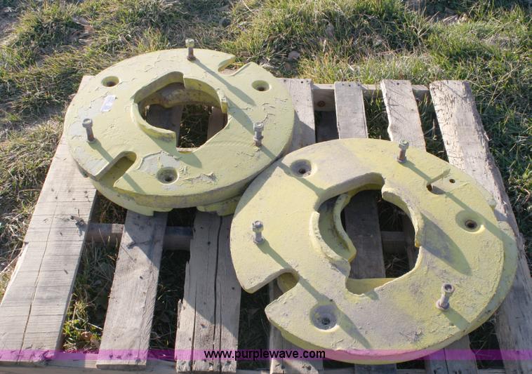 image for item 4909 John Deere tractor wheel weights