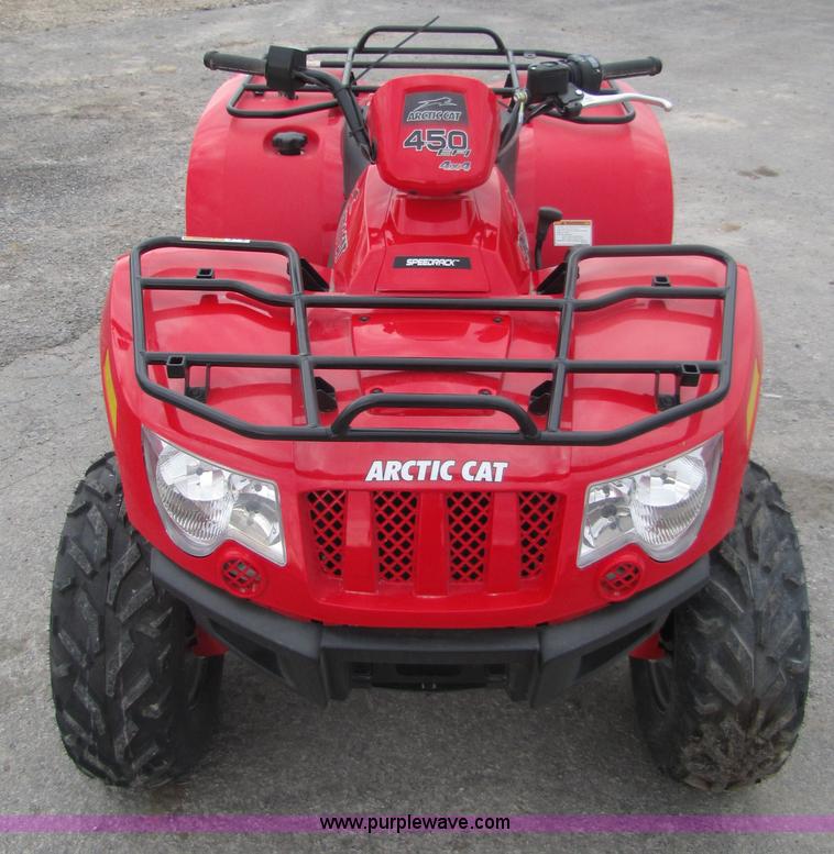 image for item 5133 2010 Arctic Cat 450 EFI 4x4 ATV