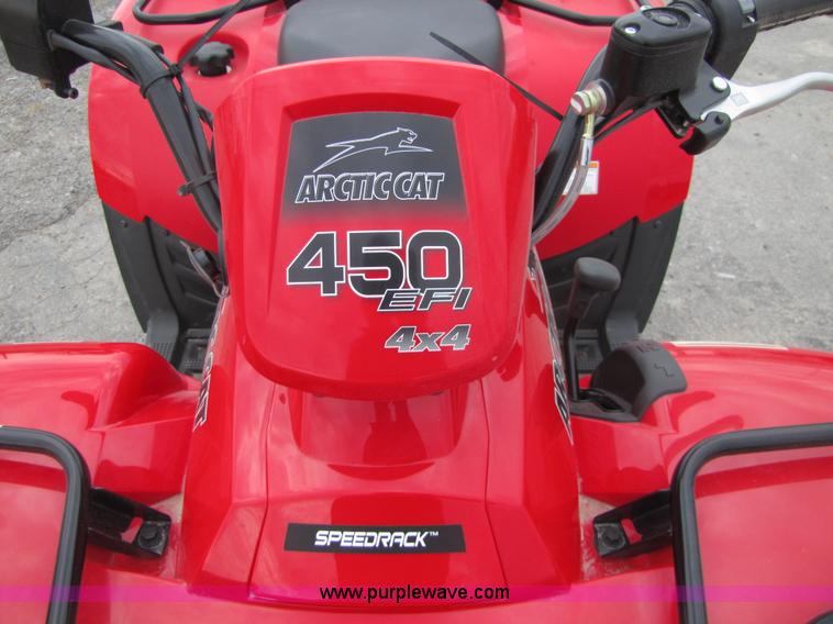 image for item 5133 2010 Arctic Cat 450 EFI 4x4 ATV