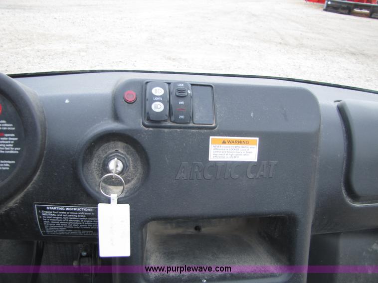 image for item 5134 2010 Arctic Cat Prowler XTX 700 ATV