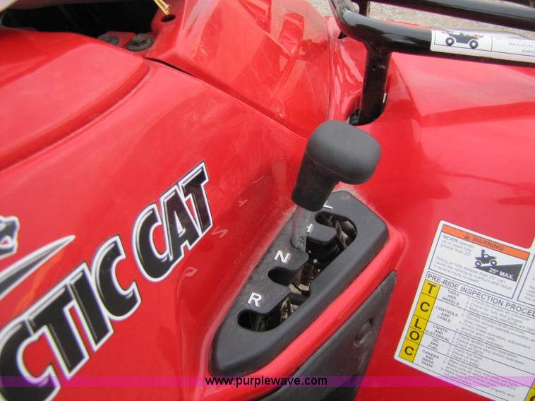 image for item 5135 2010 Arctic Cat 300 ATV