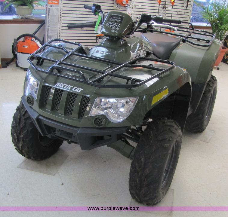 image for item 5136 2010 Arctic Cat 450 EFI ATV