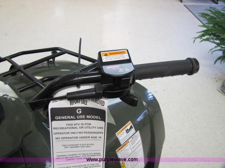 image for item 5136 2010 Arctic Cat 450 EFI ATV