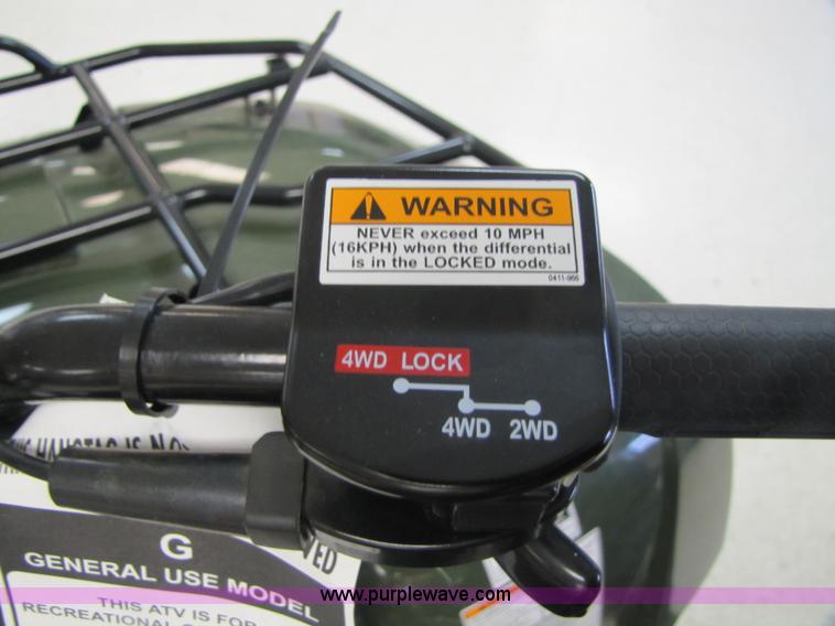 image for item 5136 2010 Arctic Cat 450 EFI ATV