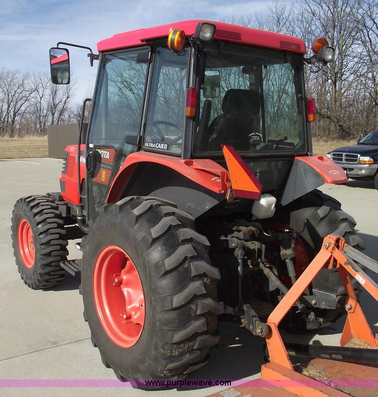 image for item 5452 2006 Kubota M5700 4WD cab tractor