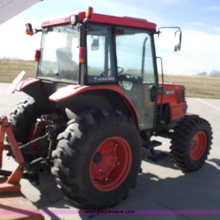 image for item 5452 2006 Kubota M5700 4WD cab tractor
