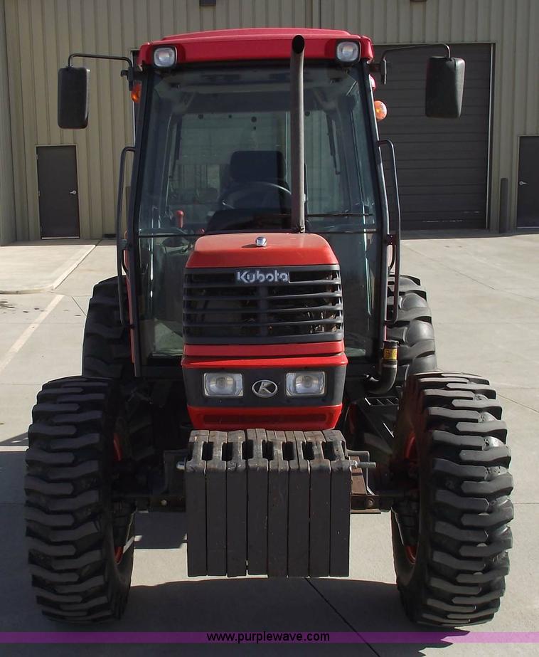 image for item 5452 2006 Kubota M5700 4WD cab tractor