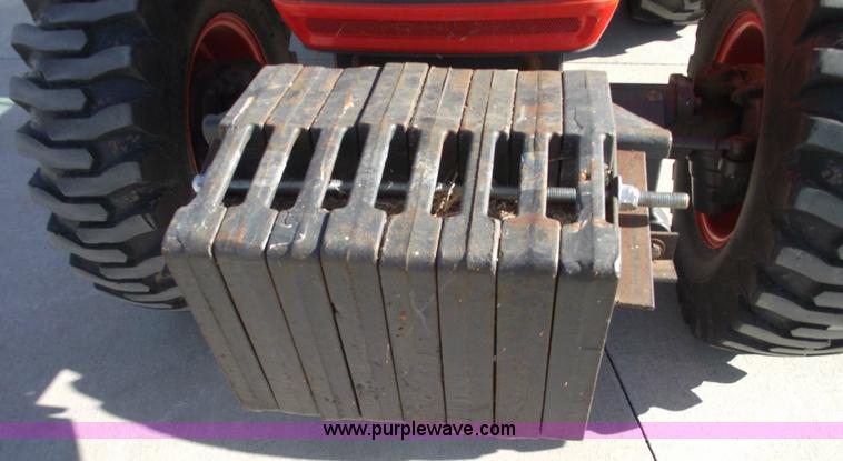 image for item 5452 2006 Kubota M5700 4WD cab tractor