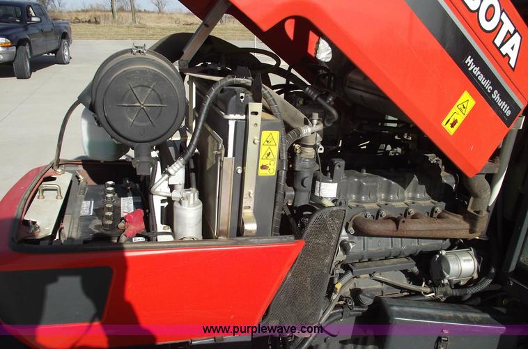 image for item 5452 2006 Kubota M5700 4WD cab tractor