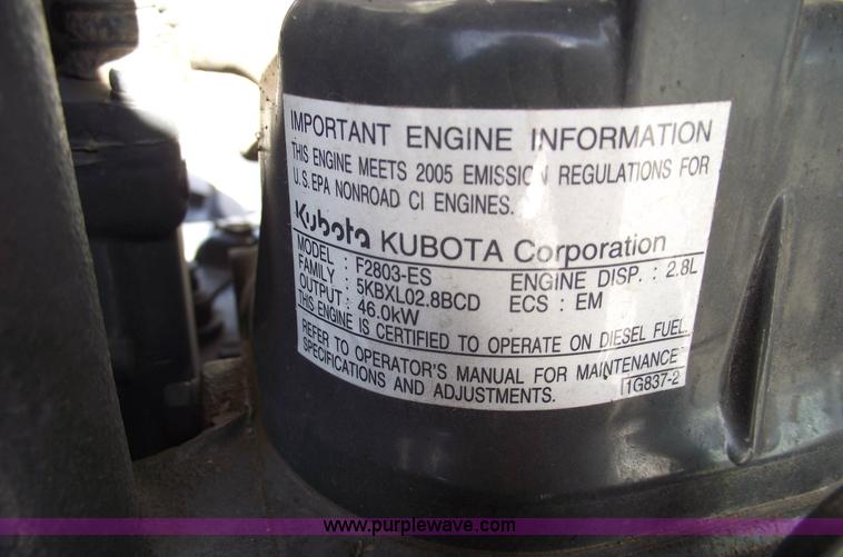 image for item 5452 2006 Kubota M5700 4WD cab tractor