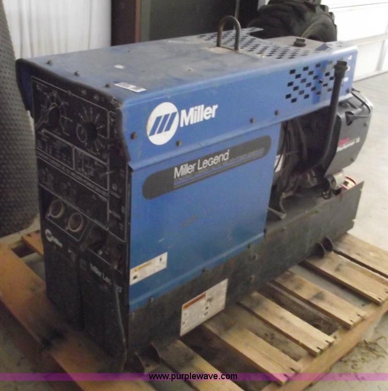 image for item 5454 Miller Legend welder generator