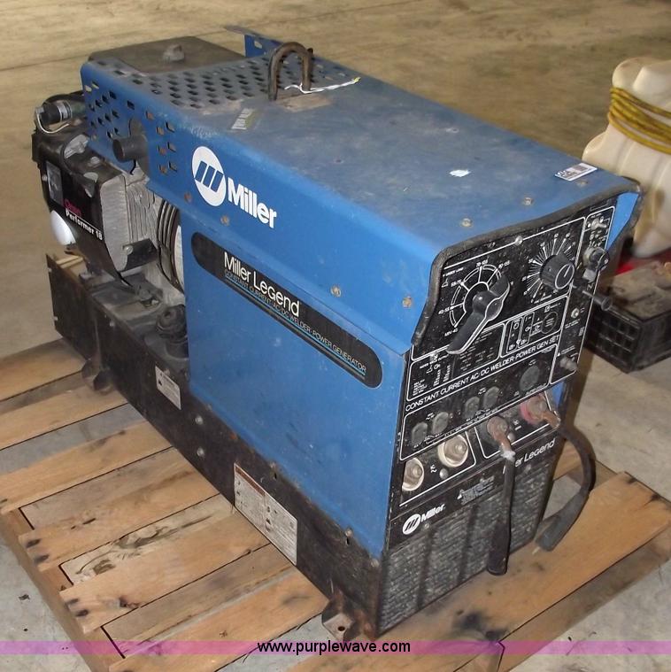 image for item 5454 Miller Legend welder generator