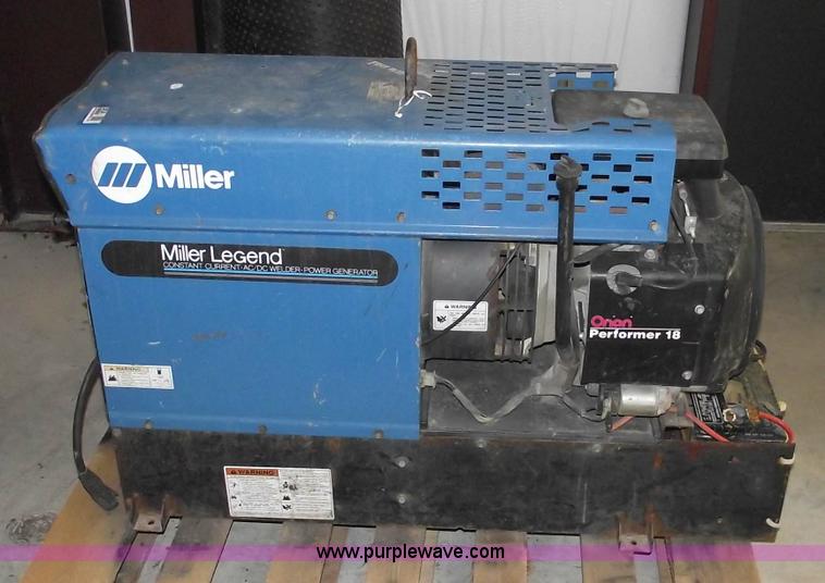 image for item 5454 Miller Legend welder generator