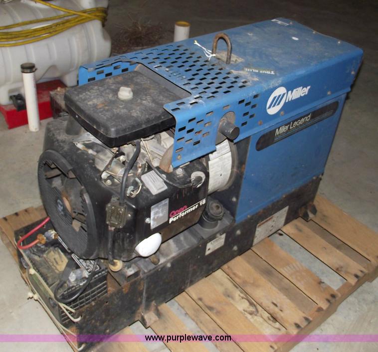 image for item 5454 Miller Legend welder generator