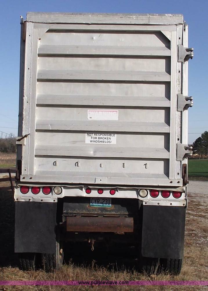 image for item 5537 1987 Trailstar 36' high-cube dump end trailer