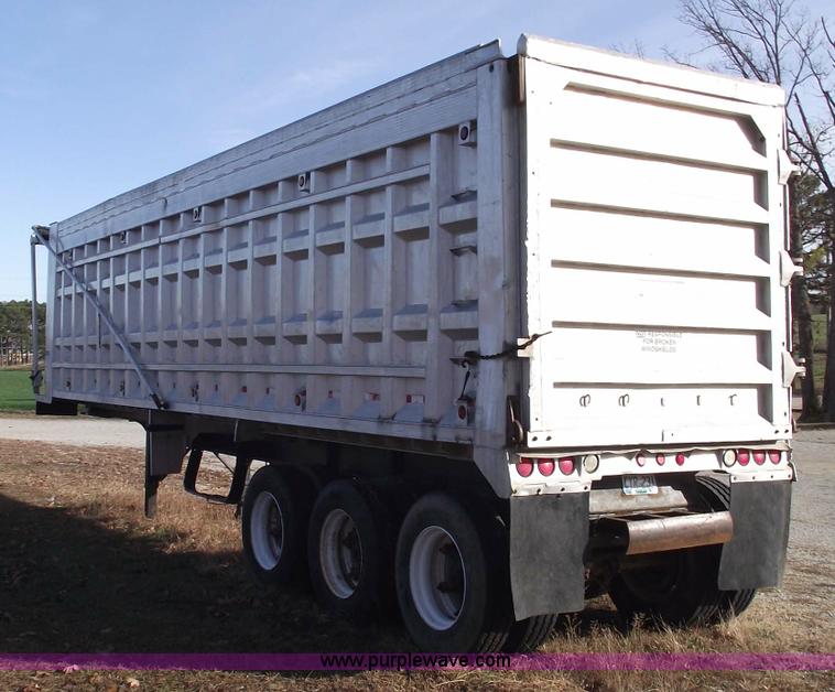image for item 5537 1987 Trailstar 36' high-cube dump end trailer