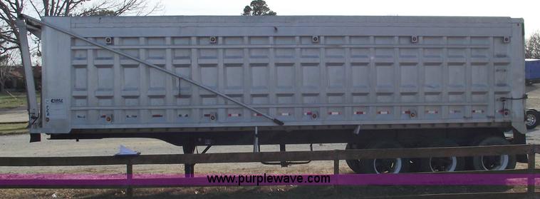 image for item 5537 1987 Trailstar 36' high-cube dump end trailer