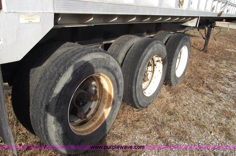 image for item 5537 1987 Trailstar 36' high-cube dump end trailer