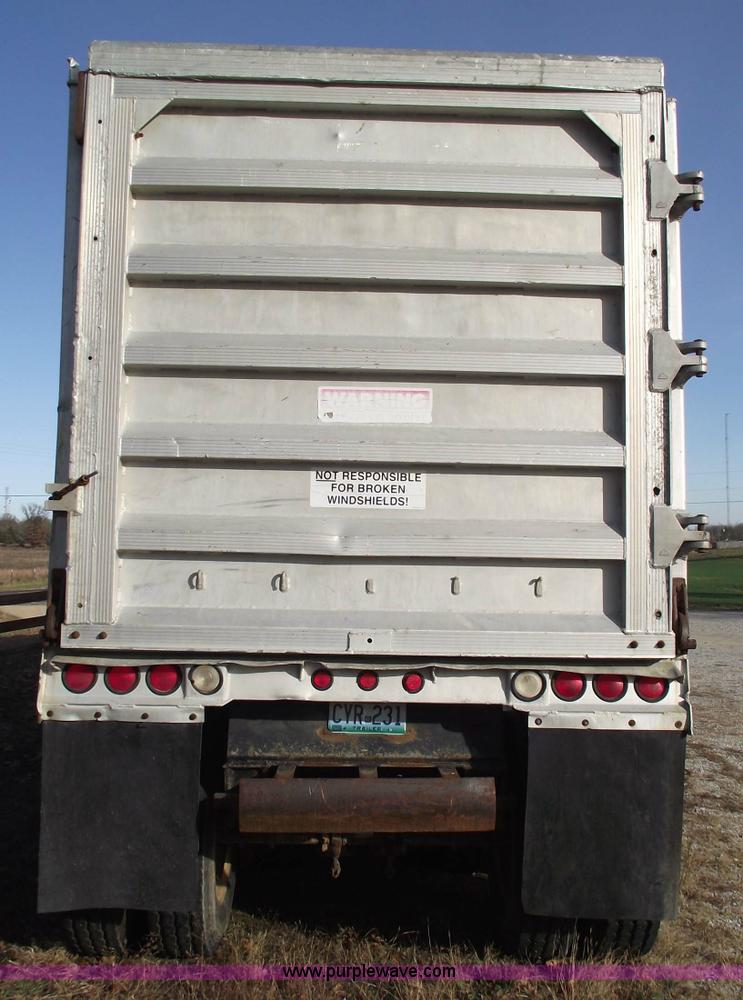 image for item 5537 1987 Trailstar 36' high-cube dump end trailer