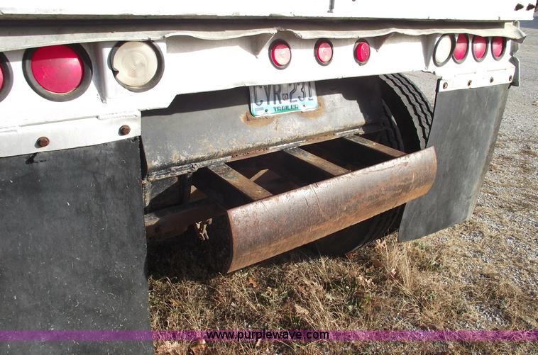 image for item 5537 1987 Trailstar 36' high-cube dump end trailer