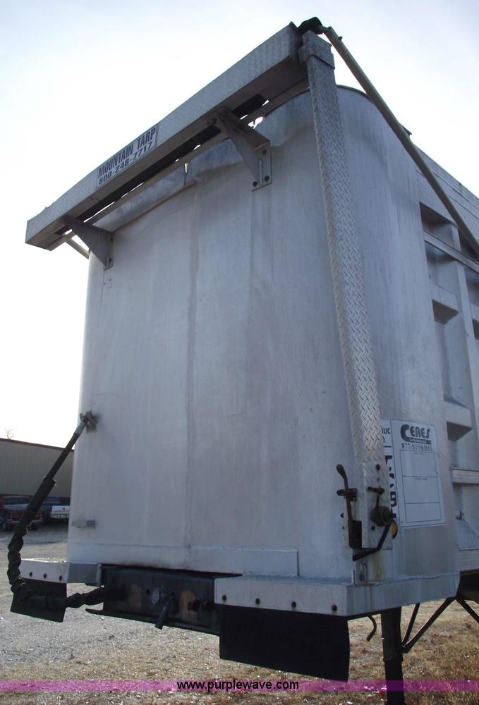 image for item 5537 1987 Trailstar 36' high-cube dump end trailer