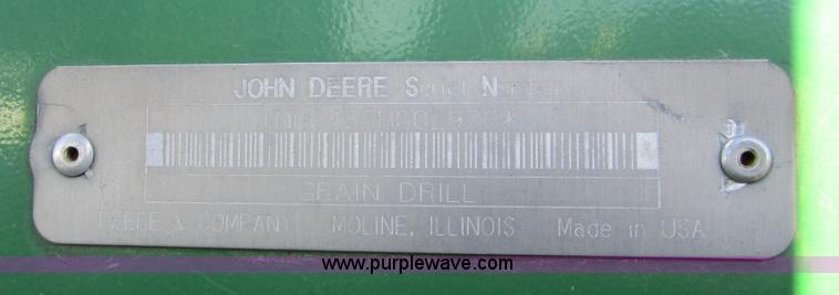 image for item 5602 John Deere 455 drill