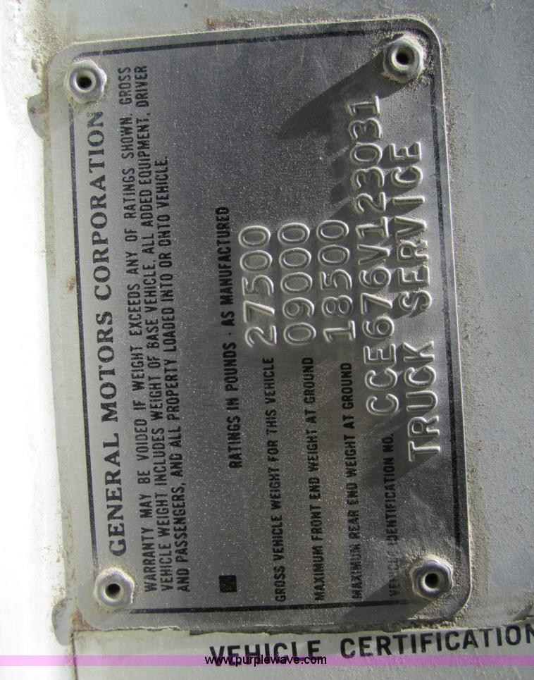 image for item 5604 1976 Chevrolet C65 grain truck