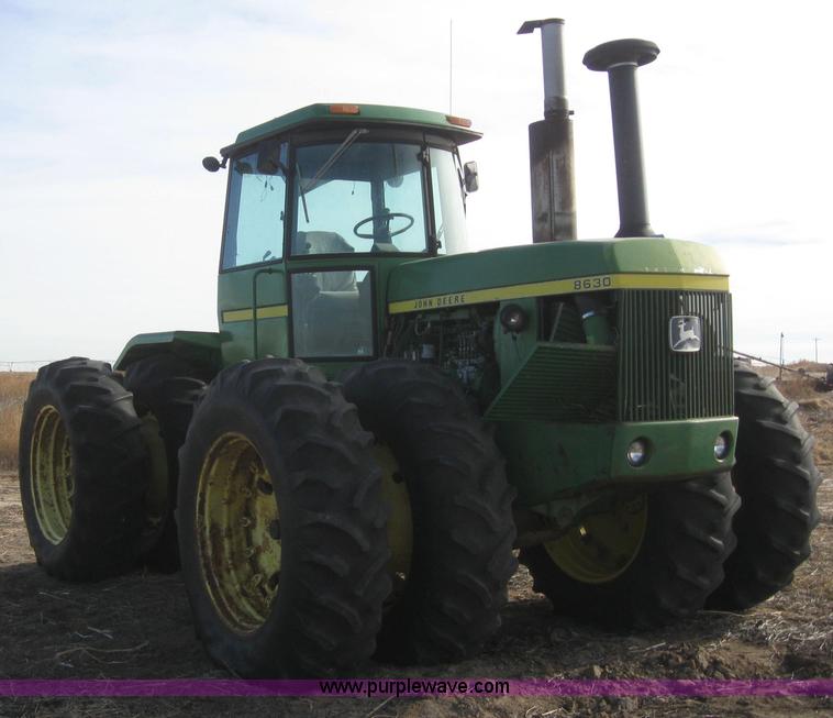 image for item 6250 1984 John Deere 8630 MFWD tractor