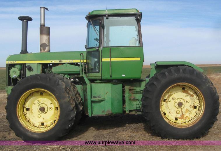 image for item 6250 1984 John Deere 8630 MFWD tractor