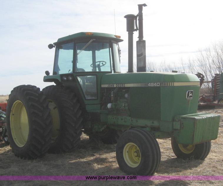 image for item 6252 John Deere 4840 tractor