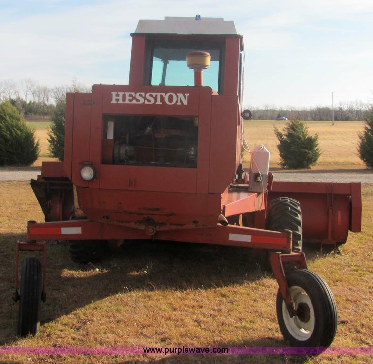 image for item 6692 Hesston 6450 self-propelled swather