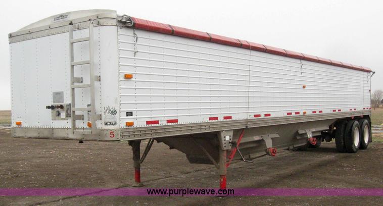 image for item 7044 1995 Timpte 42' super hopper grain trailer