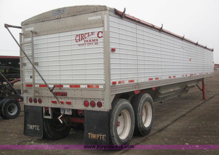 image for item 7044 1995 Timpte 42' super hopper grain trailer