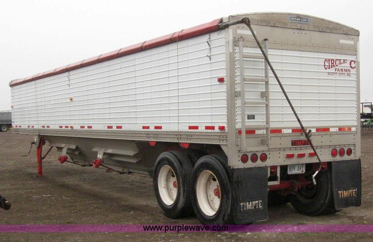 image for item 7044 1995 Timpte 42' super hopper grain trailer