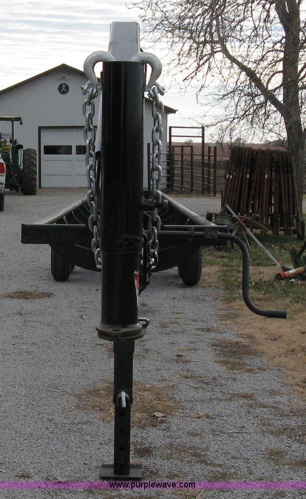 image for item 8081 2010 Competitor Hay Handler 36' inline self-dump round bale trailer