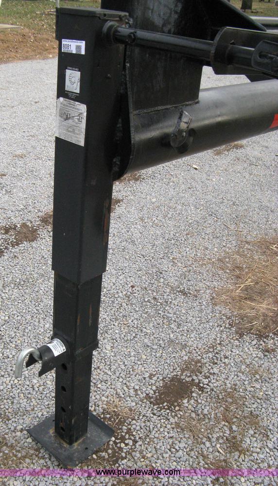 image for item 8081 2010 Competitor Hay Handler 36' inline self-dump round bale trailer