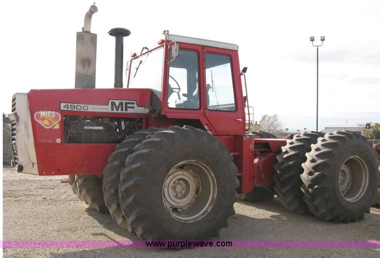 image for item 8083 1981 Massey-Ferguson 4900 articulated tractor