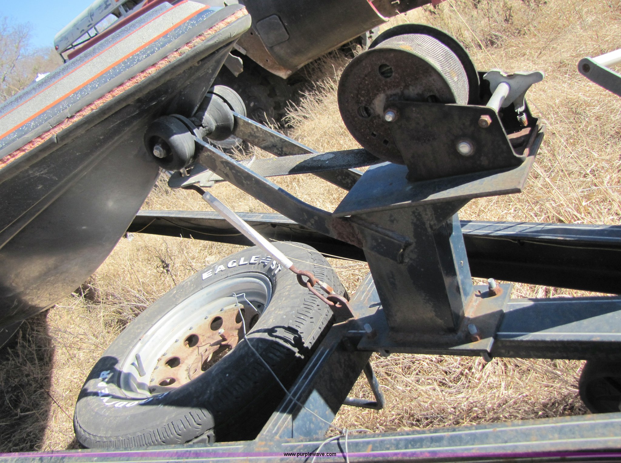 18' fishing boat with trailer in Stephenville, TX Item 3659 sold