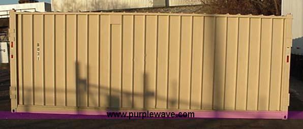 image for item 1003 2000 Saf-T-Box 22' job site storage container