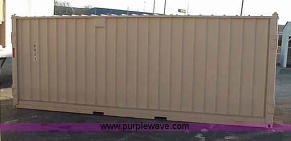 image for item 1003 2000 Saf-T-Box 22' job site storage container