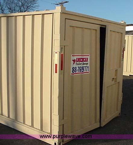 image for item 1003 2000 Saf-T-Box 22' job site storage container