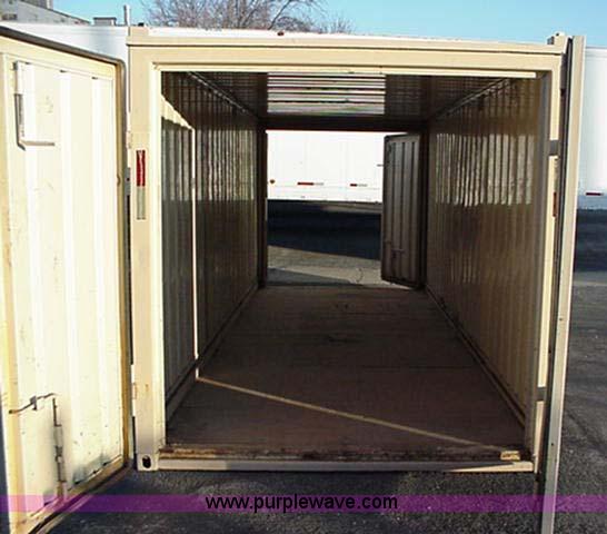 image for item 1003 2000 Saf-T-Box 22' job site storage container