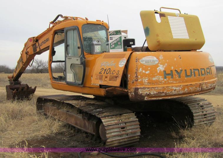 image for item 3178 1997 Hyundai Robex 210LC-3 excavator