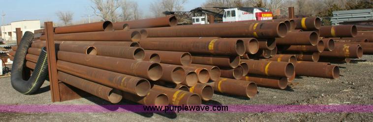 image for item 3664 (112) pieces of 9 5/8" diameter pipe