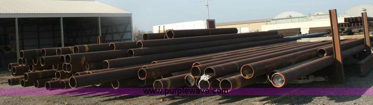 image for item 3664 (112) pieces of 9 5/8" diameter pipe