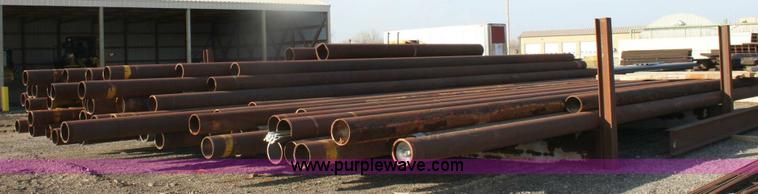 image for item 3664 (112) pieces of 9 5/8" diameter pipe