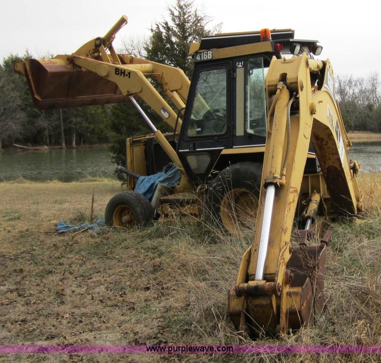 image for item 4334 Caterpillar 416B backhoe