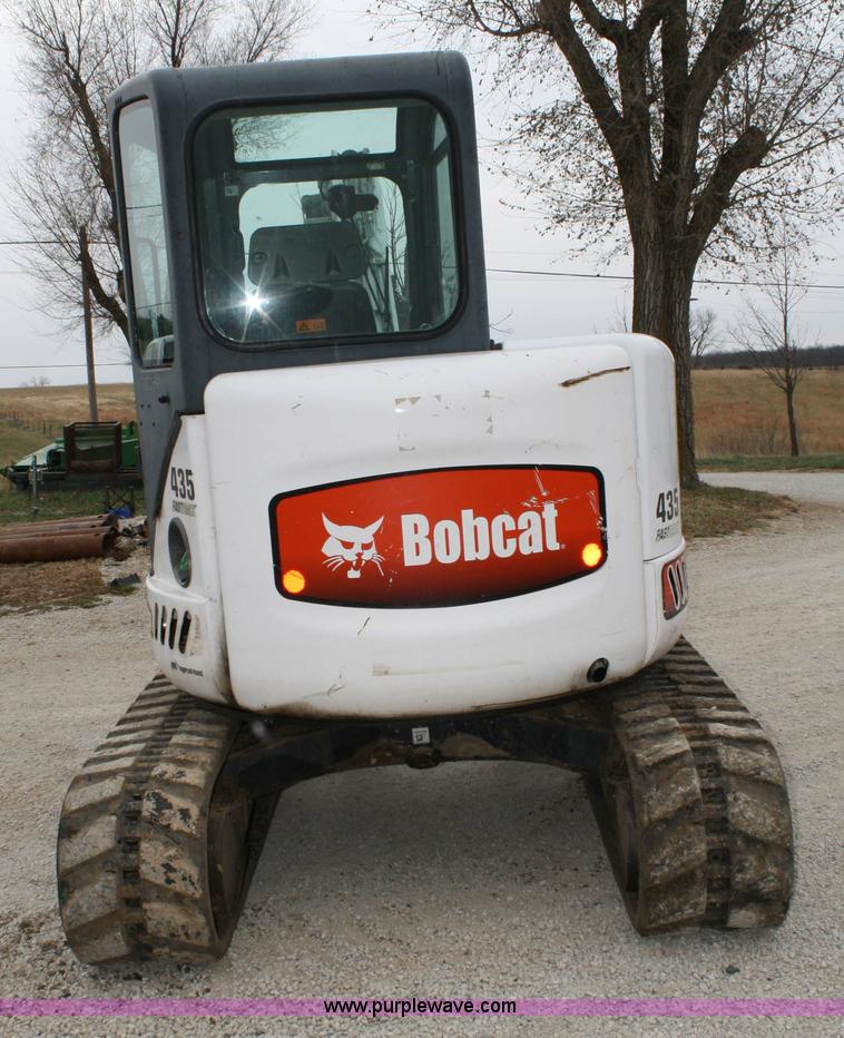 image for item 4848 2005 Bobcat 435ZHS Fasttrack compact excavator