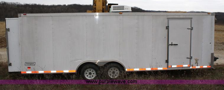 image for item 4849 2006 Haulmark 24' enclosed trailer